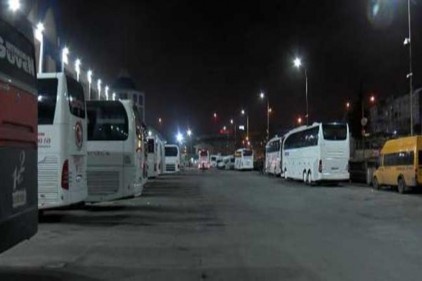 Şehirler arası otobüs seferleri genelge ile sınırlandırıldı