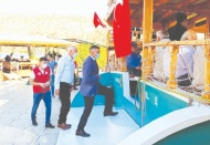 Şehit aileleri ve gazi yakınlarına tekne turu