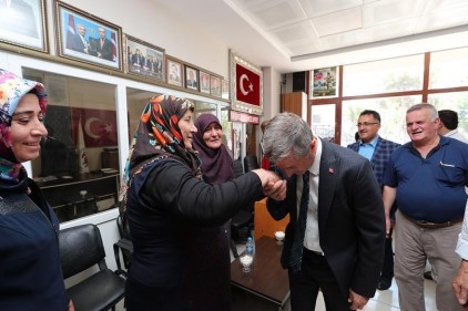 Şehit aileleri ve gaziler unutulmadı 