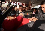Şehit cenazesi gözyaşları ile uğurlandı