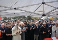 Şehit cenazesinde ilginç görüntü