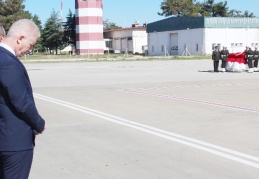 Şehit Oktay Salar'ın naaşı memleketi Balıkesir'e uğurlandı