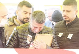 Şehit polis memuru gözyaşlarıyla toprağa verildi