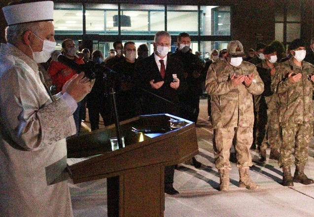 Şehit Süleyman Demirel’in naaşı memleketine uğurlandı