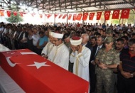 Şehit, törenle toprağa verildi