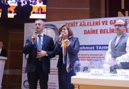 Şehit ve Gazi aileleri için yapılan konutların sahibi kura ile belirlendi 
