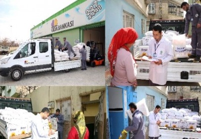 Şehitkamil Belediyesi, dar gelirli 5 bin aileye gıda yardımında bulundu
