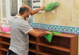 Şehitkamil, dezenfekte işlemlerini sürdürüyor