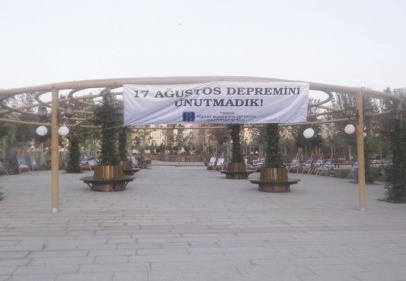 Şehitkamil Koru Park’ta deprem sergisi açıldı