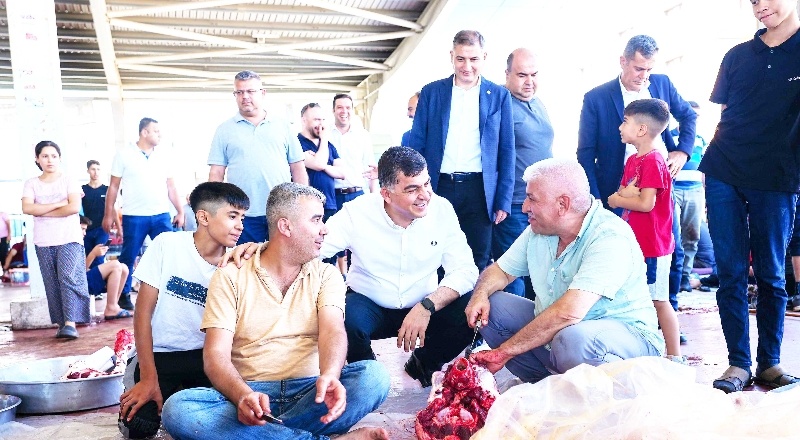 Şehitkamil'de 14 farklı kurban kesim yeri hizmet verdi