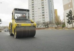Şehitkamil’de asfalt çalışmaları devam ediyor 