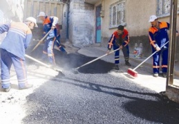 Şehitkamil’de asfalt çalışması sürüyor