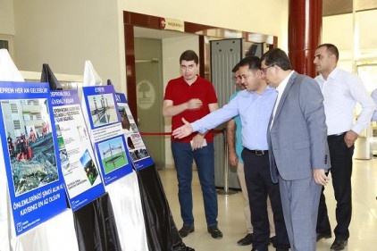 Şehitkamil&#039;de depreme duyarlılık sergisi açıldı