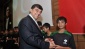 Şehitkamil'de futbolcu adayları sertifikalarını aldı