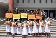 Şehitkamil'in Perileri 'Potanın Perileri'ne olimpiyatlarda başarı diledi