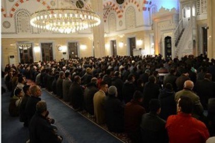 Şehitler için dua edildi