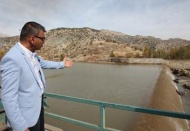 Şehre günde 350 bin metre küp su veriliyor
