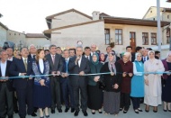 Şehreküstü Konakları, Arınç tarafından törenle açıldı.