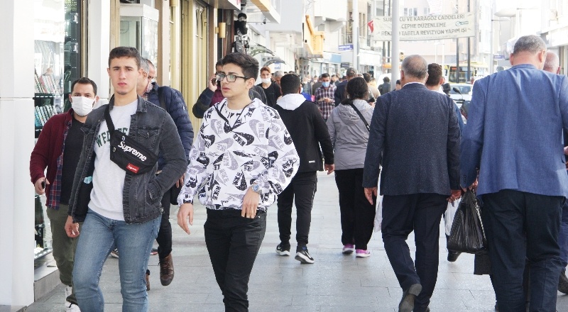 Şehrimizde vaka sayıları düşmeye devam ediyor