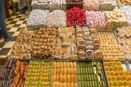 Şekerleme, çikolata, Türk lokumu baklava ve Türk kahvesi tanıtıldı