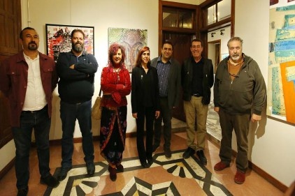 &#039;&#039;Sekiziz+Biriz&#8221; Resim-Heykel Sergisi açıldı