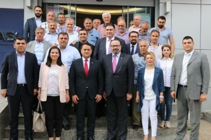 Sektörünün sorunlarını ve beklentilerini anlattı