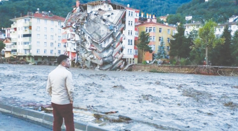 Sel alanı afet bölgesi ilan edildi