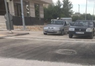Selden zarar gören yol ve caddelere asfalt çalışması 