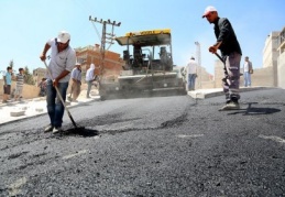 Selimiye Mahallesi’nde sıfır asfalt çalışması yapılıyor