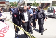 Sendika başkanını yaralayan saldırgan dehşet saçtı