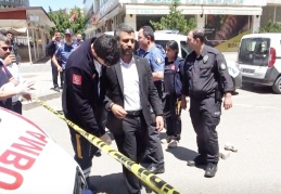 Sendika başkanını yaralayan saldırgan dehşet saçtı