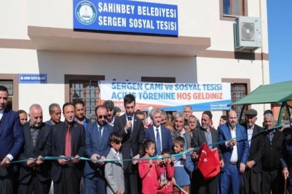Sergen Mezrası, sosyal tesise kavuştu