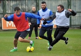 Sergen Yalçın forma giydi