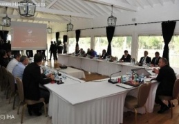 Sergen Yalçın toplantıya katıldı