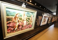 Sergide 50 kursiyer tarafından yapılan 140 eser bulunuyor