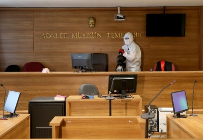 Seri muhakeme yapılacak, adliyelerde kalabalığa izin verilmeyecek