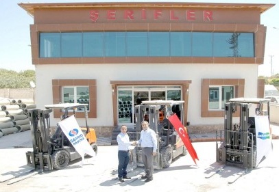 Şerifler İnşaat Doosan forkliftleri tercih etti
