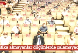 Sertifika almayanlar düğünlerde çalamayacak