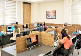 "Sessiz ve sakin bir ortamda dersimize çalışıyoruz"