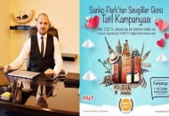 Sevgililer Günü kutlamalarında, üç çifte tatil şansı