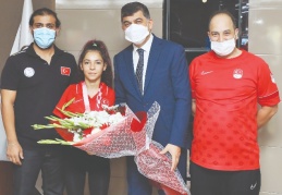 Sevilay Öztürk, büyük gurur yaşattı