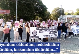 ”Seviyordum öldürdüm, reddedildim öldürdüm, kıskandım öldürdüm….”