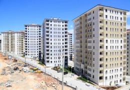 Seyrantepe konutlarında son rötuşlar ve çevre düzenlemesi yapılıyor