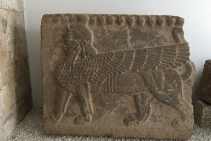 Sfenksli ortostat Gaziantep Müzesi’nde