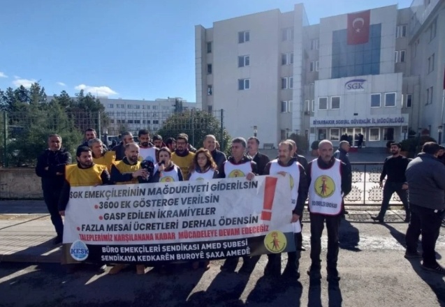 SGK çalışanları yarın iş bırakma eylemi yapacak