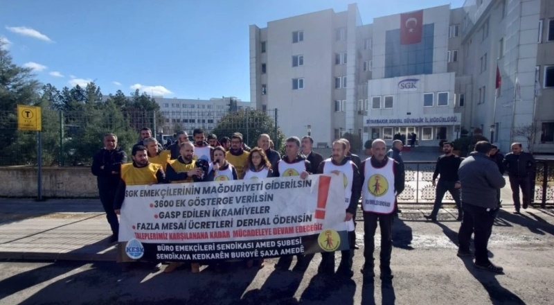 SGK çalışanları yarın iş bırakma eylemi yapacak