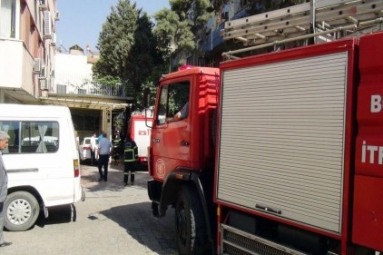 SGK il binasında yangın çıktı 