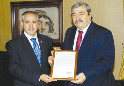 SGK’dan Sanko’ya plaket
