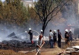 Sıcak havada yangın uyarısı 