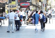Sıcaklık yoğunluğa engel olmadı